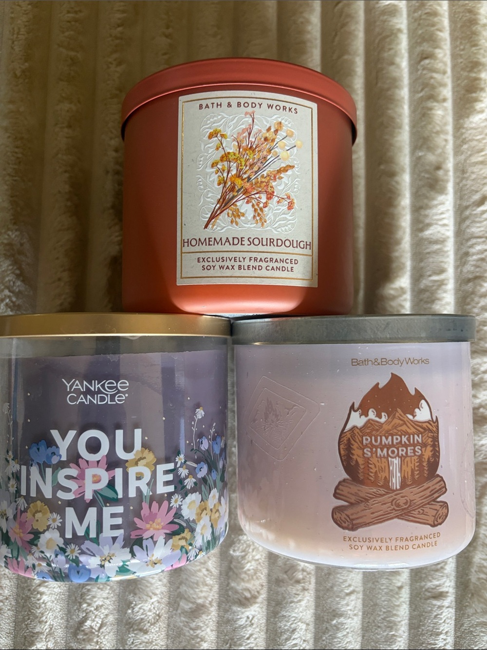 Bath & Body Works and Yankee Candle Trio